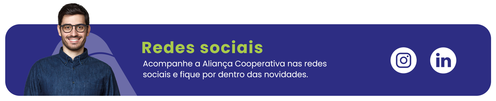 Redes sociais da Aliança